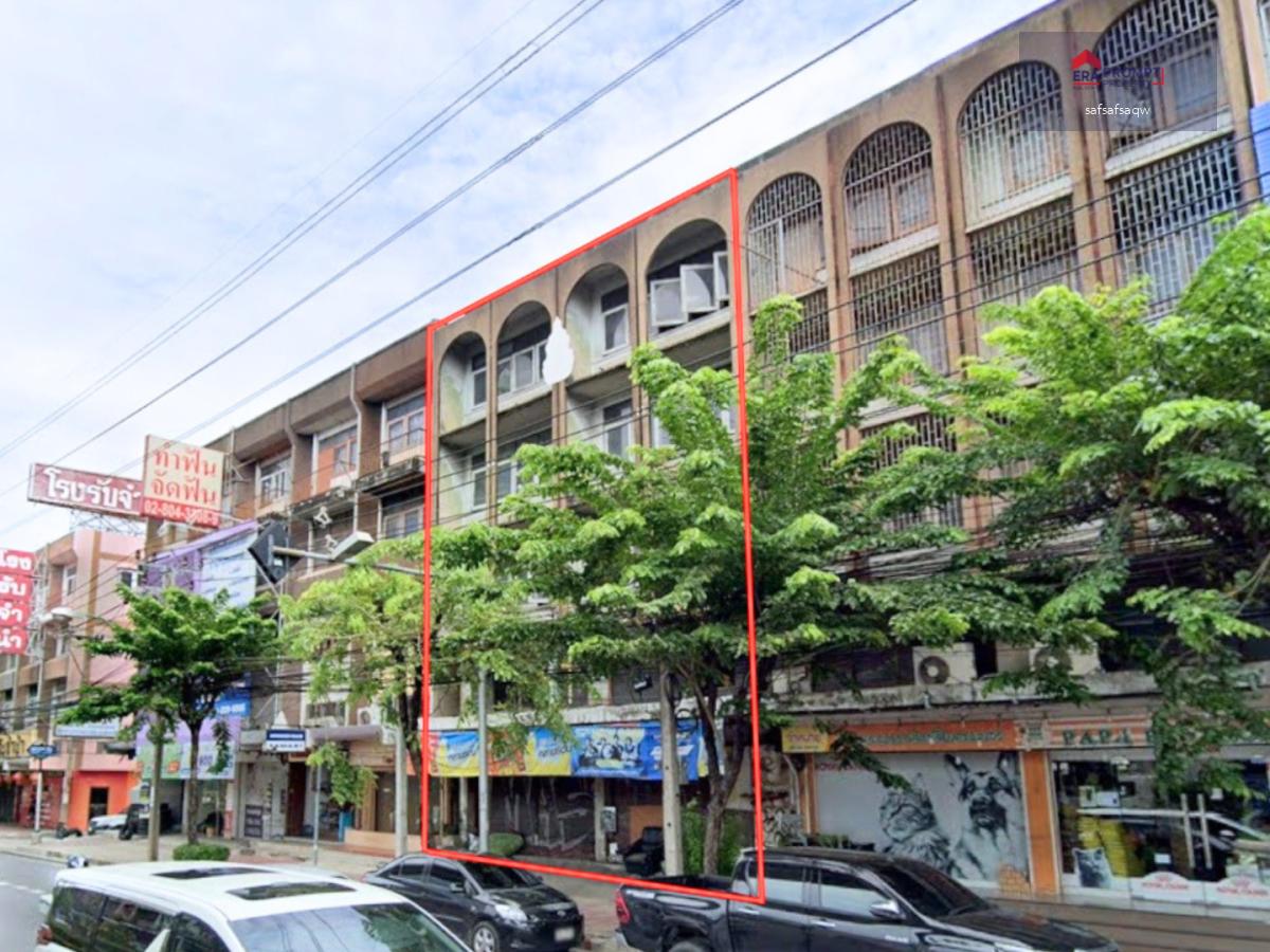 ขายอาคารพาณิชย์ 4 ชั้น 2 คูหา ทำเลทองติด MRT ใกล้เดอะมอลล์ บางแค
