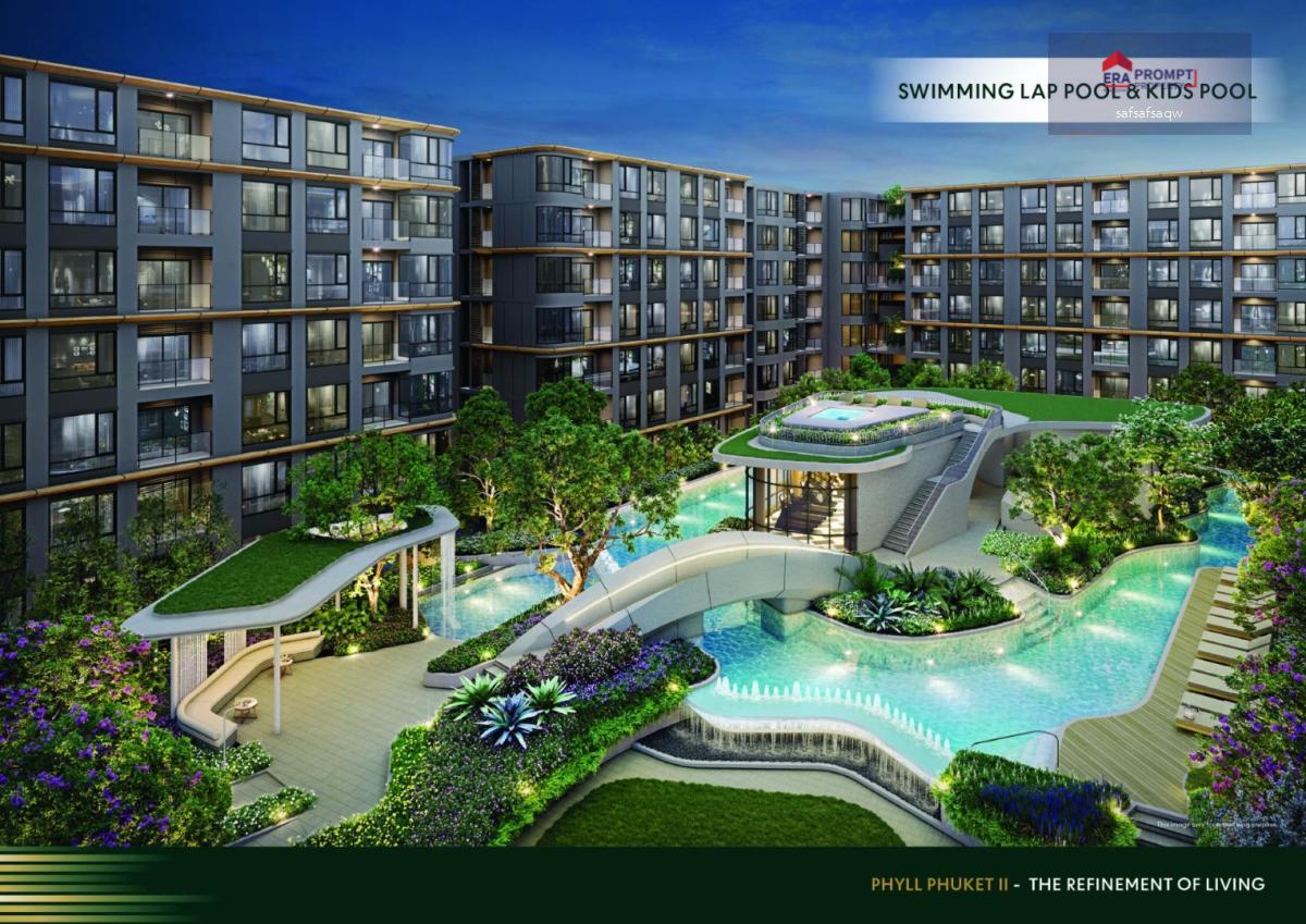 PHYLL PHUKET II คอนโดหรูใจกลางภูเก็ต จาก Central Pattana Residence