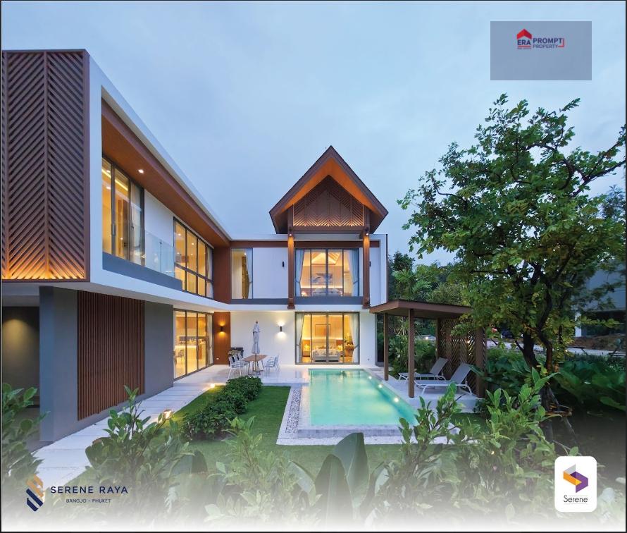 🌴 SERENE RAYA BANGJO – PHUKET เป็นเจ้าของ สร้างรายได้ และใช้ชีวิต — โครงการพูลวิลล่าที่น่าลงทุนที่สุดในภูเก็ต