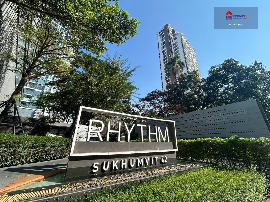 NPA ขาย ริธึ่ม สุขุมวิท 42 คอนโดติด BTS เอกมัย เชื่อมต่อทุกไลฟ์สไตล์ ใจกลางสุขุมวิท