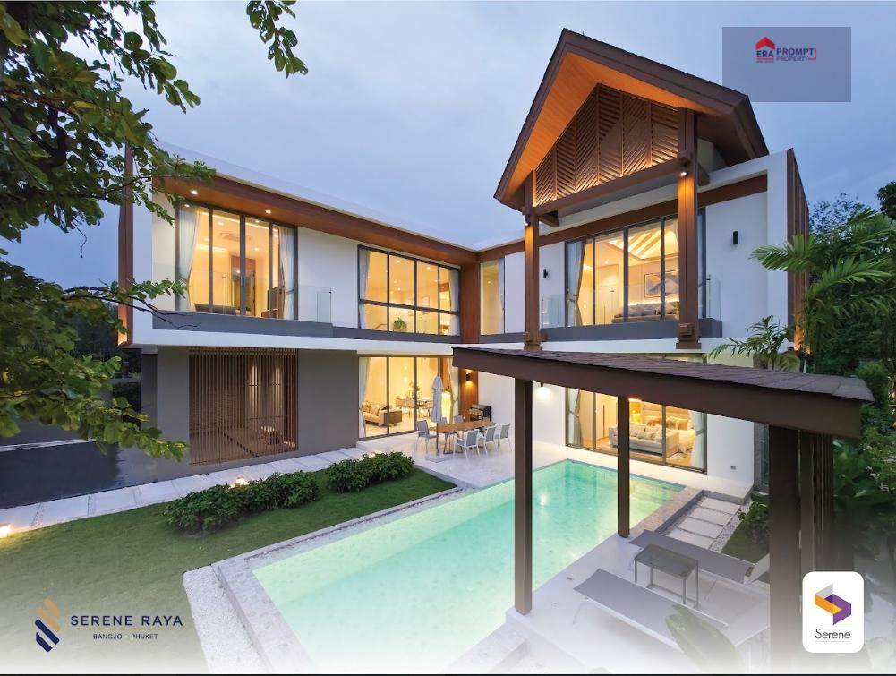 🌴 SERENE RAYA BANGJO – PHUKET เป็นเจ้าของ สร้างรายได้ และใช้ชีวิต — โครงการพูลวิลล่าที่น่าลงทุนที่สุดในภูเก็ต