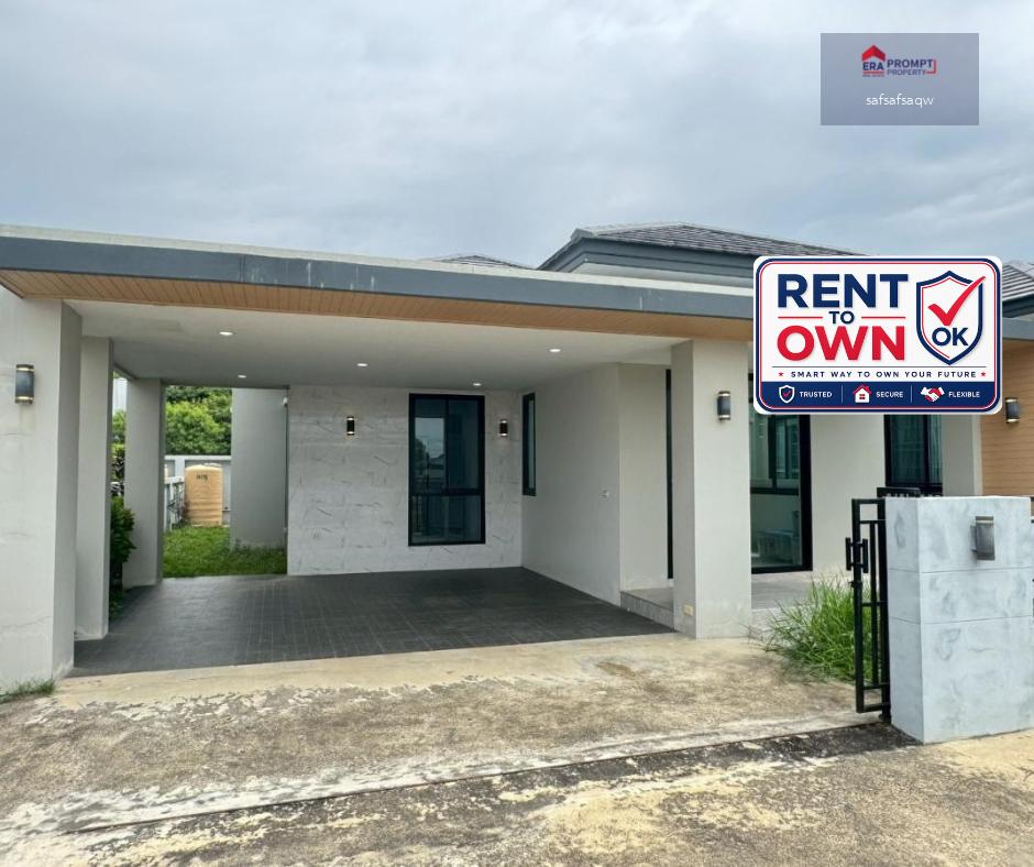 ขาย บ้านเดี่ยว ชั้นเดียว  โครงการD Houseซอยประชาร่วมใจ57 ทำเลดี เงียบสงบ รถเข้าออกสะดวก ใกล้ร้านค้า–ตลาด–โรงเรียน เหมาะสุดสำหรับครอบครัวที่ต้องการบ้านพร้อมเข้าอยู่ทันที