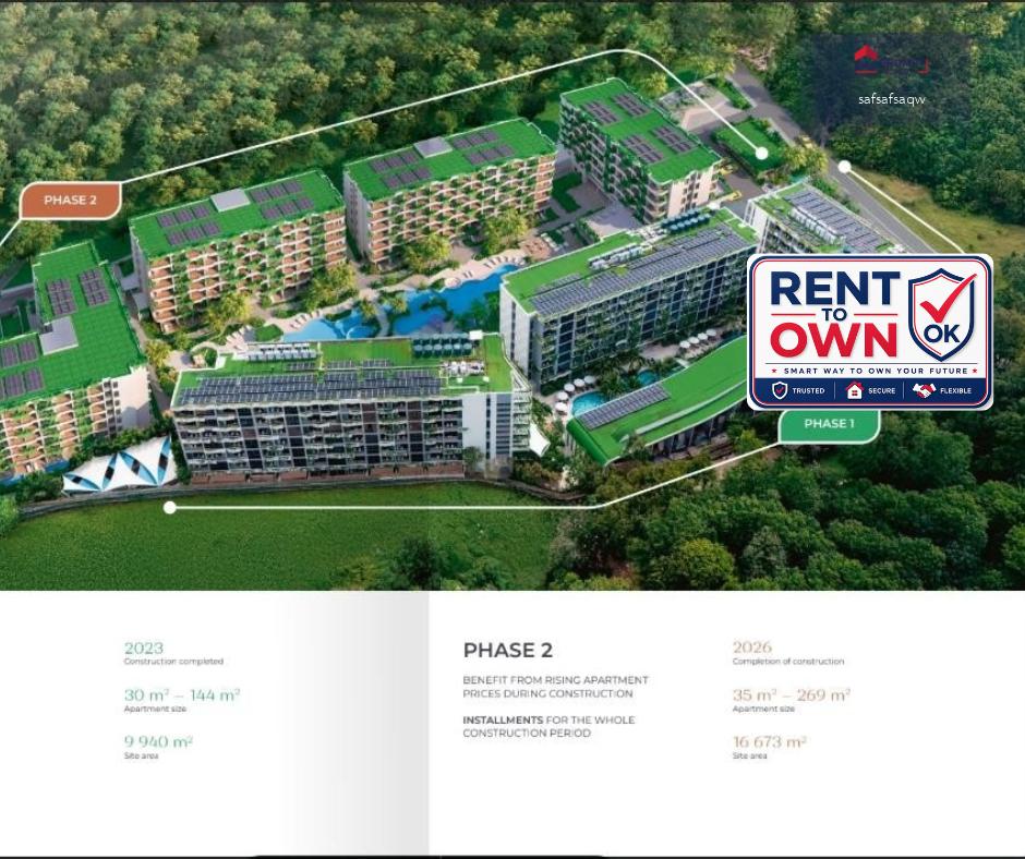 🌴✨ LAYAN GREEN PARK PHASE 2 – PHUKET สัมผัสความหรูหราเพียง 700 เมตรจากหาดลายัน พักผ่อนในสวรรค์ พร้อมรับโอกาสการลงทุนแห่งภูเก็ต